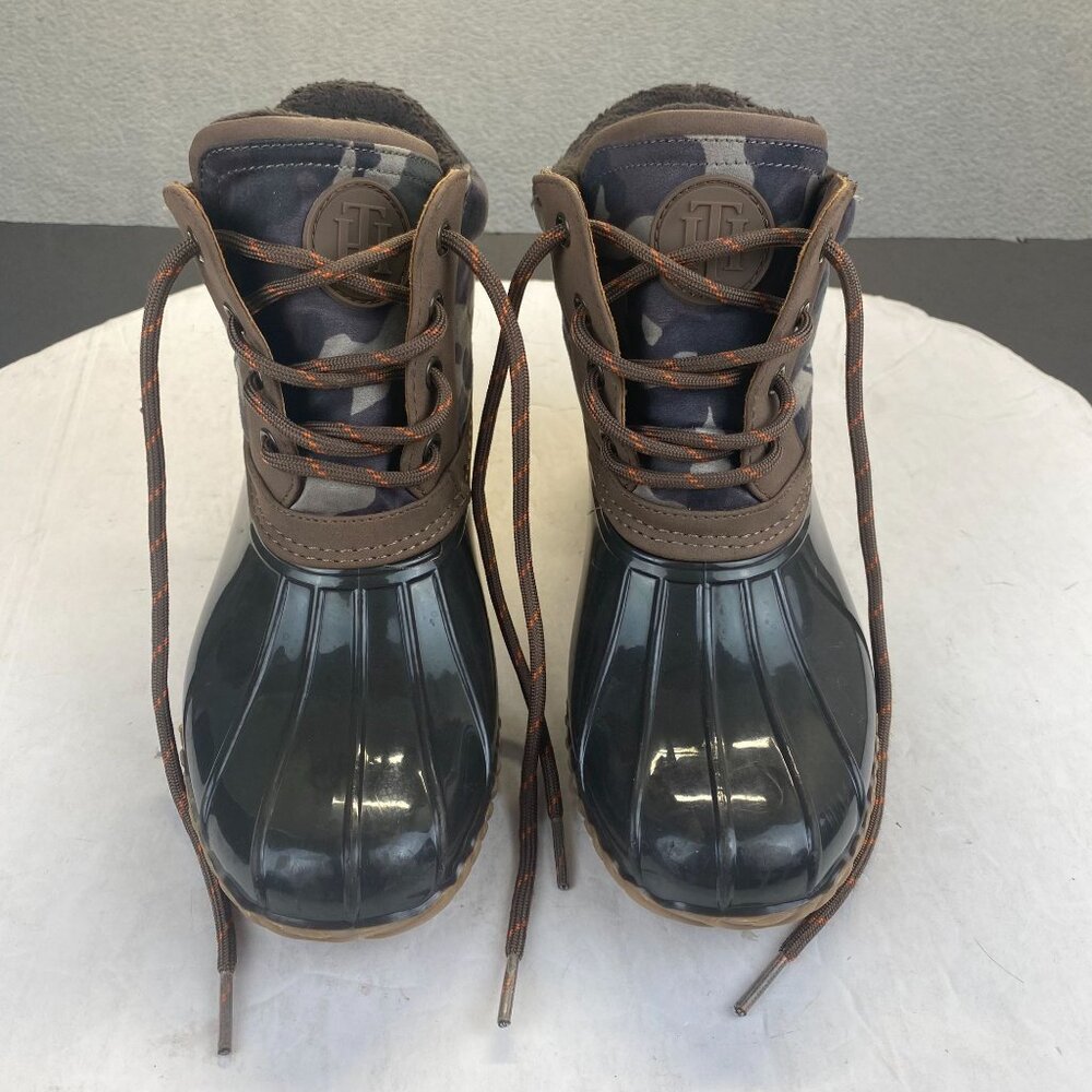 Tommy Hilfiger Women’s Boots Rain Boots Camo Duck Boots Shoes Size 6 Outdoor‎